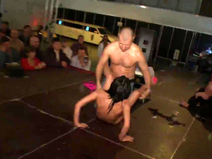 lapdance porn show on stage
