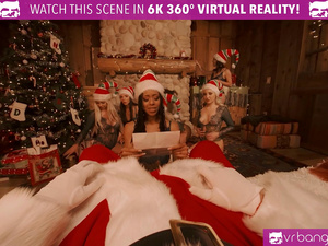 VR BANGERS Naughty elves are waiting for hard santa