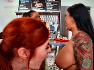 Fast Food Fight & Fuck