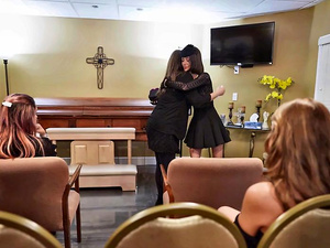 Consoling with His Cock