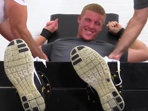 Redhead Conrad Chesney Tied Up and Tickle Tortured - Conrad Chesney