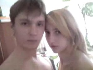 Amateur Russian couple has oral sex